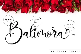 Balimora - Lovely Script Font