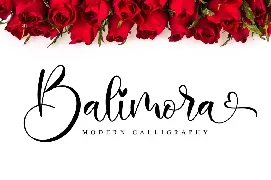 Balimora - Lovely Script Font