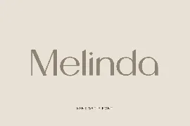 Melinda Evania Modern Sans Serif Font