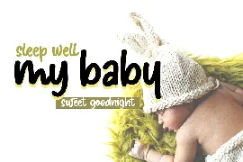 Mono Gummy | A Cute Handwriting Script Font