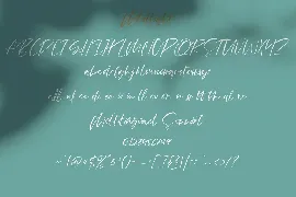 Mildlight Feminine Signature Font