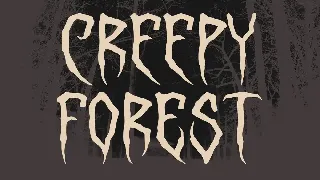 Alterica Monchins Horror Display Font