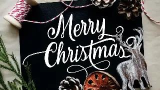 Christmas - Modern Calligraphy Font