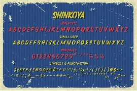 Shinkoya font