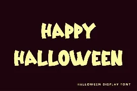 Zombie Zone - Halloween Display Font