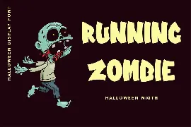 Zombie Zone - Halloween Display Font