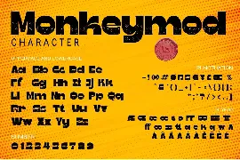 Monkeymod font