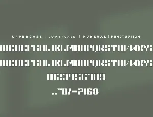 Vaskogiv font