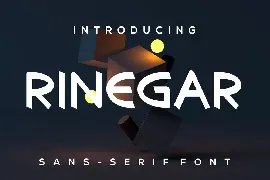 Rinegar font