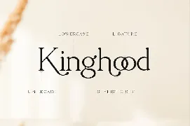 Kinghood - Business Font