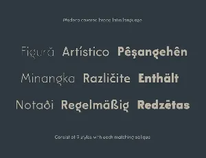 Modeco font