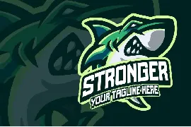 Stronger Font esports