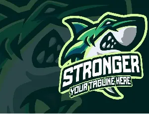 Stronger Font esports