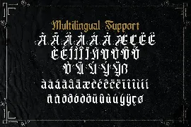 Livingstone - Blackletter Font