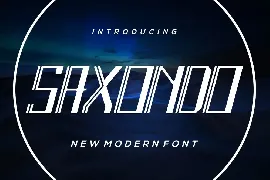 Saxondo font