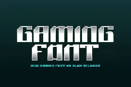 Basic Gaming font