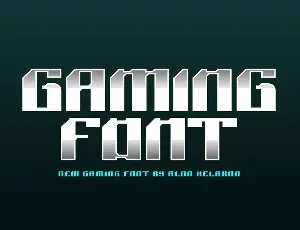 Basic Gaming font