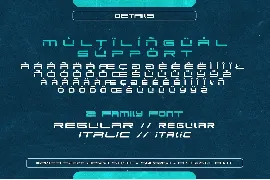 Squareid - Futuristic Font