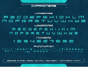 Squareid - Futuristic Font