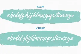 Alonelast Signature Script Font