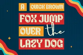 Kejaxi | Groovy Retro Font