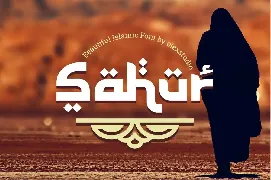 SAHUR - Islamic Font