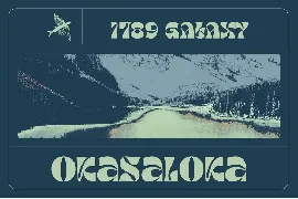 TANAMERA | Psychedelic Font