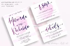 Bridesmaids font