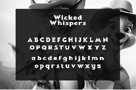 Whicked Whispers - 1930s Typeface font