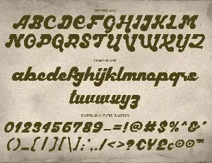 Harllem Display Vintage font