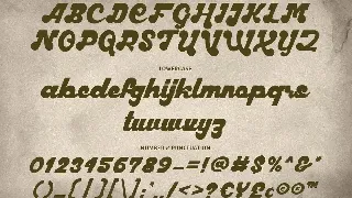 Harllem Display Vintage font