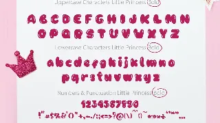 Little Princess font