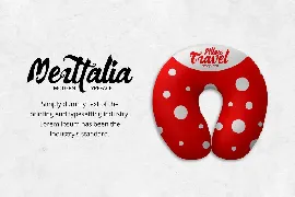 Merttalia Modern Script Font