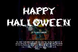 Soul Eater - Halloween Display Font