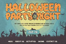 Spooky Zombie - Halloween Font