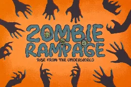 Spooky Zombie - Halloween Font