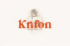 Krifon - Retro Serif Font