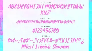 Stranger Kiss - Font