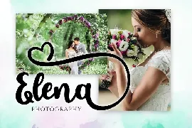 Gardenia Script with Swash Font