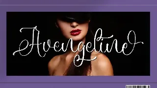 Avengeline - Fashion Font