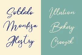 Monnolitic Casual Signature Font