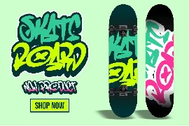 Coolgank - Dynamic Graffiti Font