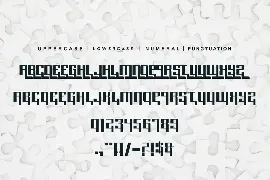 Game Puzzle font