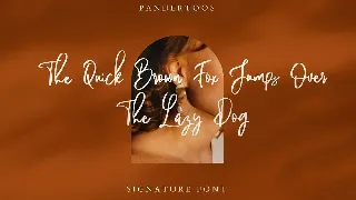 Pandertoos - Handbrush Signature font