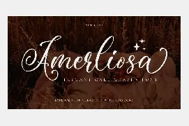 Amerliosa - Elegant Font