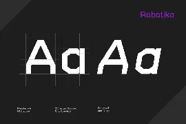 Robotika Sans Serif Modern Font Family