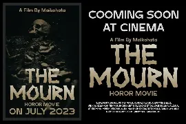 Mourn - Spooky Typeface font