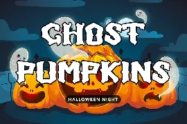 Pumpkin Power - Halloween Display Font