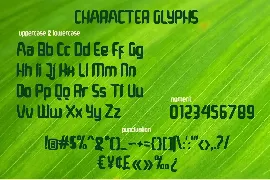 Grindleaf font