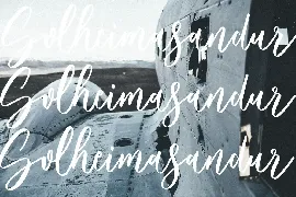 Sunfort Signature Script Font